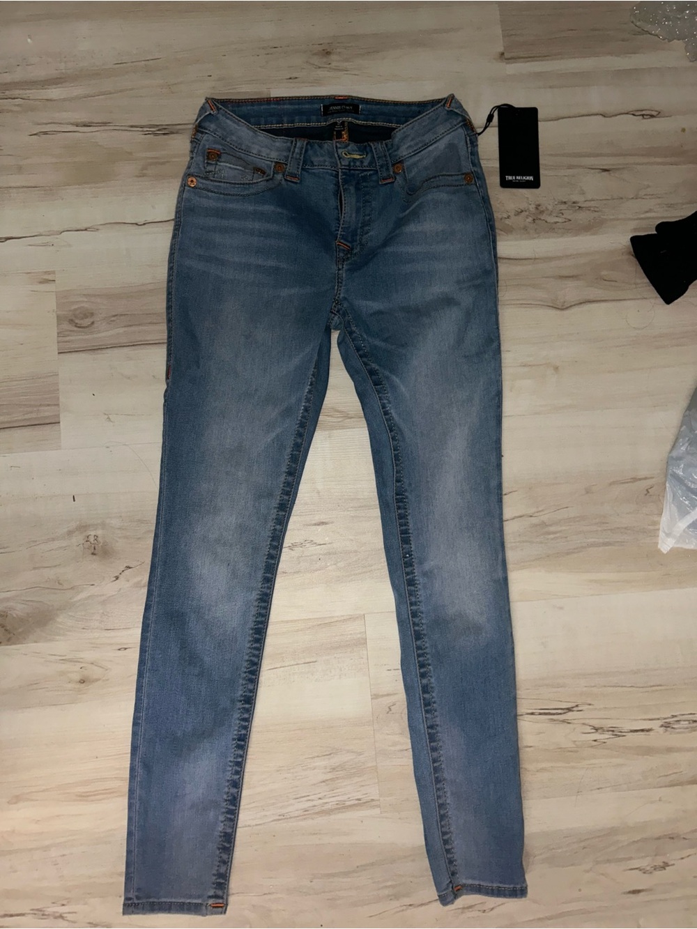 UNWORN True Religion Light Blue Women's Skinny Jeans